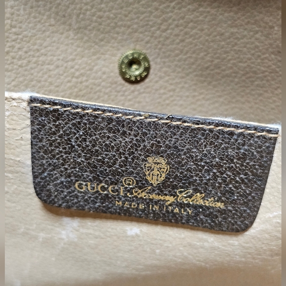 GUCCI GG Web SherryLine Clutch Bag PVC Leather (Removable Unbranded … - Picture 8 of 10